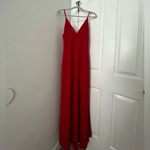 Red lulus formal maxi dress